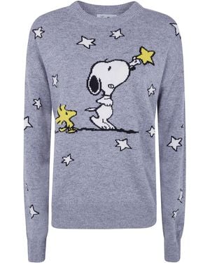MC2 Saint Barth Round Neck Sweater "Tessa P" - Blue