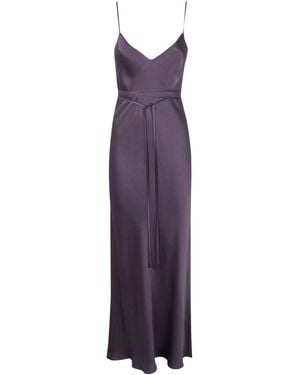 Antonelli "Lukas Norberto" Fit Midi Dress - Purple