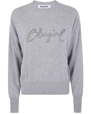 Blugirl Blumarine Maglione Base - Grigio