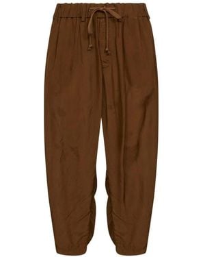 Uma Wang "Alghero" Pigiama Pants - Brown