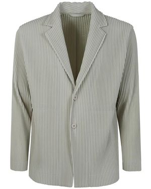 Homme Plissé Issey Miyake Tailored Pleats 1 Jacket - Grey