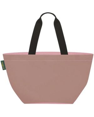 Chapelier Shoulder Bag Square Bottom L "Petal Tarama" - Brown