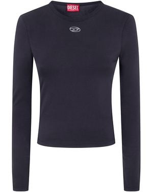 DIESEL "T-Uncutieslong Ls Od" Top - Black