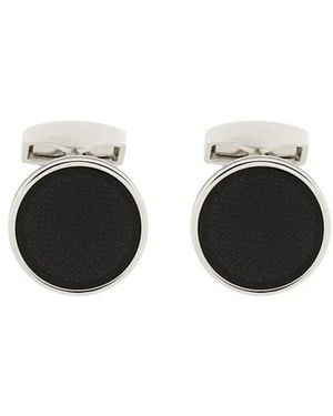 Tateossian Tablet Ice Cufflinks - Black