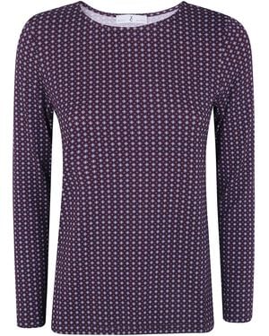 Whyci T-Shirt Girocollo "Wh0635" - Blu