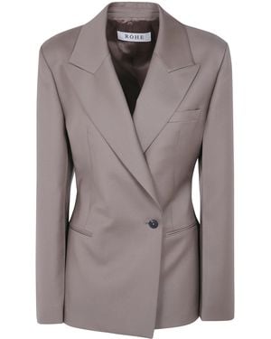 Rohe Jacket Hourglass Shaped Blazer - Grey