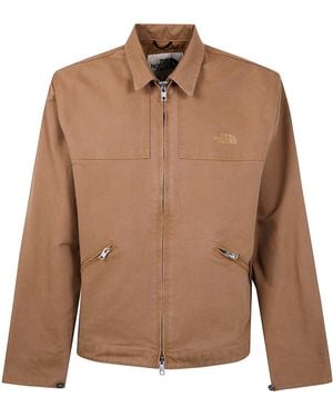 The North Face Cedar Canvas Work Jacket By - Brown