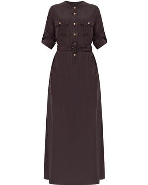 Tom Ford Elegant Viscose Mini Dress For - Purple