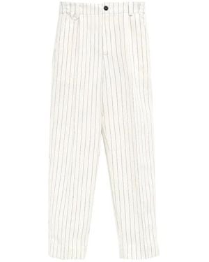 Jacquemus "Le Pantalon Croisiere" Trousers - White