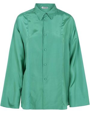 Alberta Ferretti Oversized Shirt - Green