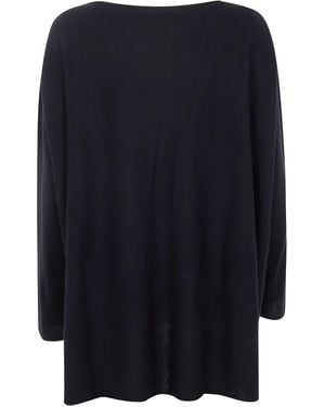Liviana Conti "Livia" Maglione Oversize - Blu