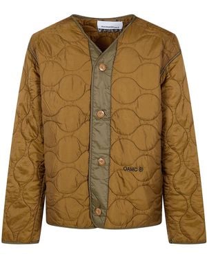 Oamc Peacemaker "Combat Liner" Jacket - Brown