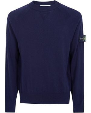 Stone Island Jumper Round Neck "L2.S15.51000.07.S00A1 V0020" - Blue