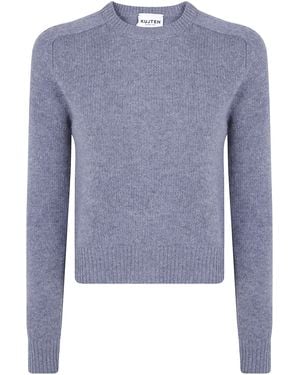 Kujten Sweater Round Neck "Caroline" - Blue