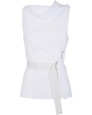 Pierantoniogaspari Stretch Metal Tank Top - White