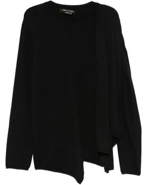 Comme des Garçons Asymetrical Shirt - Black