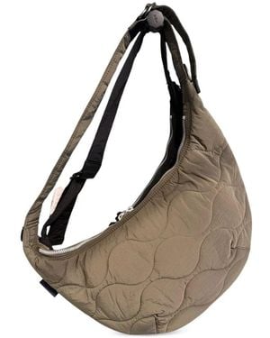 Comme des Garçons Sac Porté Épaule Matelassé - White