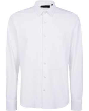 Rrd 'Oxford Jacquard Open' Shirt - White