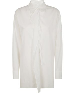 Y's Yohji Yamamoto Ko-F/B Open B Shirt By - White