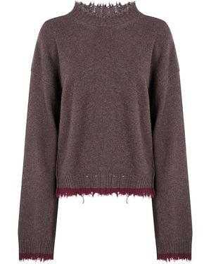 Uma Wang Top Long Sleeves "Uw067" - Brown