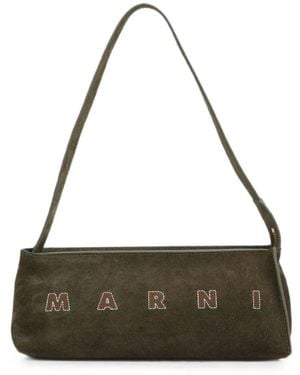 Marni Pochette Coated "Museo" - Metallic