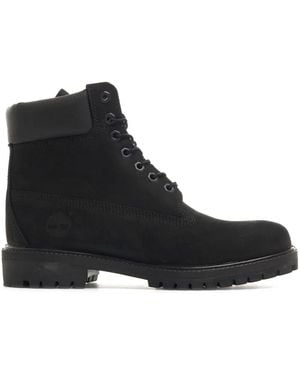 Timberland Premium 6 Inch Lace Up Waterproof" Boot - Black