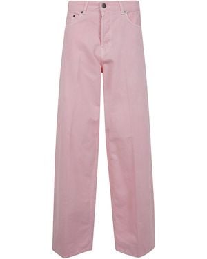 Haikure Jeans Gamba Dritta "Bethany Twill 45" - Pink