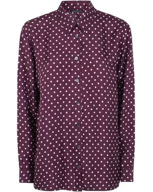 Laura Urbinati Oversized Shirt - Purple