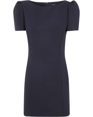 DR. HOPE Abito Con Maniche A Sbuffo "Puff Sleeve Dress" - Blu