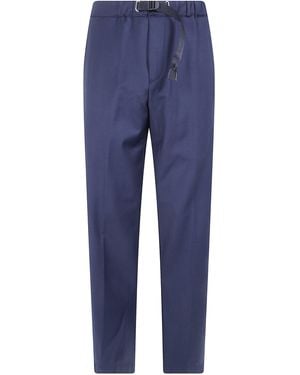 White Sand Trousers Trousers - Blue