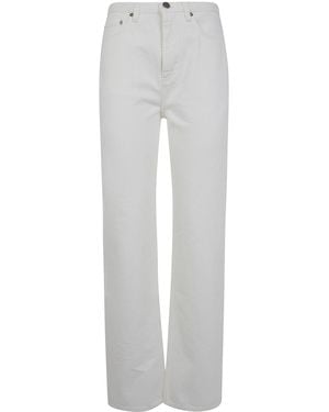 Loulou de Saison Jeans Straight Leg "Jude" - Grey