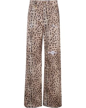 Amiri 'Deer Carpenter' Jeans - Natural