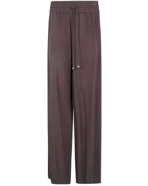 JOSEPH "Dee" Pant Silk Crepe - Purple