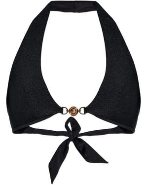 Versace Medusa Bikini Top - Black