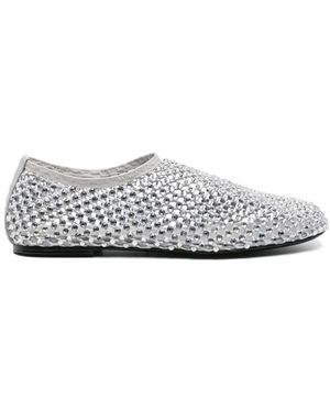 Strategia Dolly Ballet Shoes - White