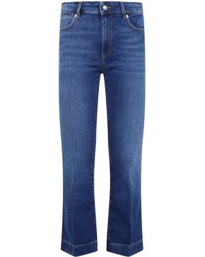 Max Mara "Spdumbria" Mini Flared Classic Jeans - Blue