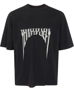 Rick Owens T-Shirt Main Logo "Walrus T" - Black