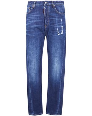 DSquared² 'Loose Twisted' Jeans - Blue