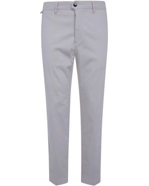 Incotex Trousers Classic Regular Chino - Grey