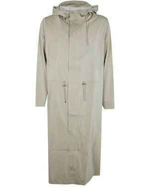 Rains Bold Long Jacket - Gray