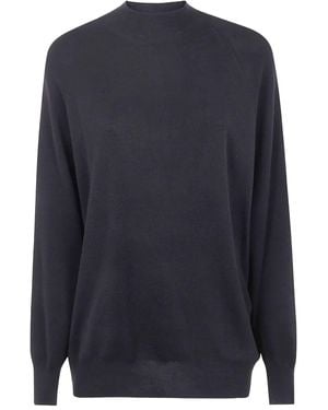 Aspesi Mod.3975 Maglione A Maniche Lunghe - Blu