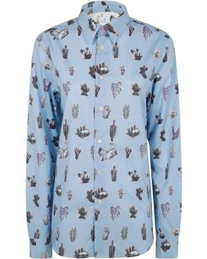 Paul Smith Tailored Fit Shirt By - Blue