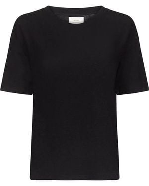Loulou de Saison T-Shirt Manica Corta "Ezra" - Black