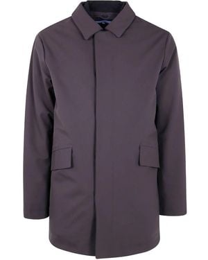 People Of Shibuya "Ninaru" Medium Coat - Purple