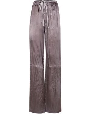 Rick Owens "Dietrich Drawstring" Pants - Brown