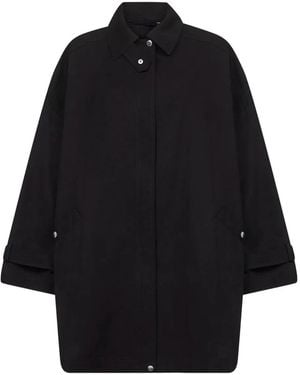 TOTEME Oversized Trench Jacket - Blue