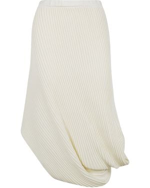 Issey Miyake Stream Skirt - White