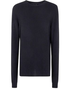 MD75 Cashmere Crew Neck Jumper - Blue