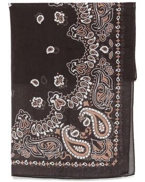 Destin Cotton "Bandana" 59X59 Cm - Black