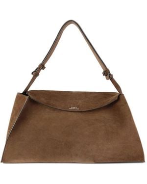 Studio Nicholson "The Folded" Shoulder Bag - Brown